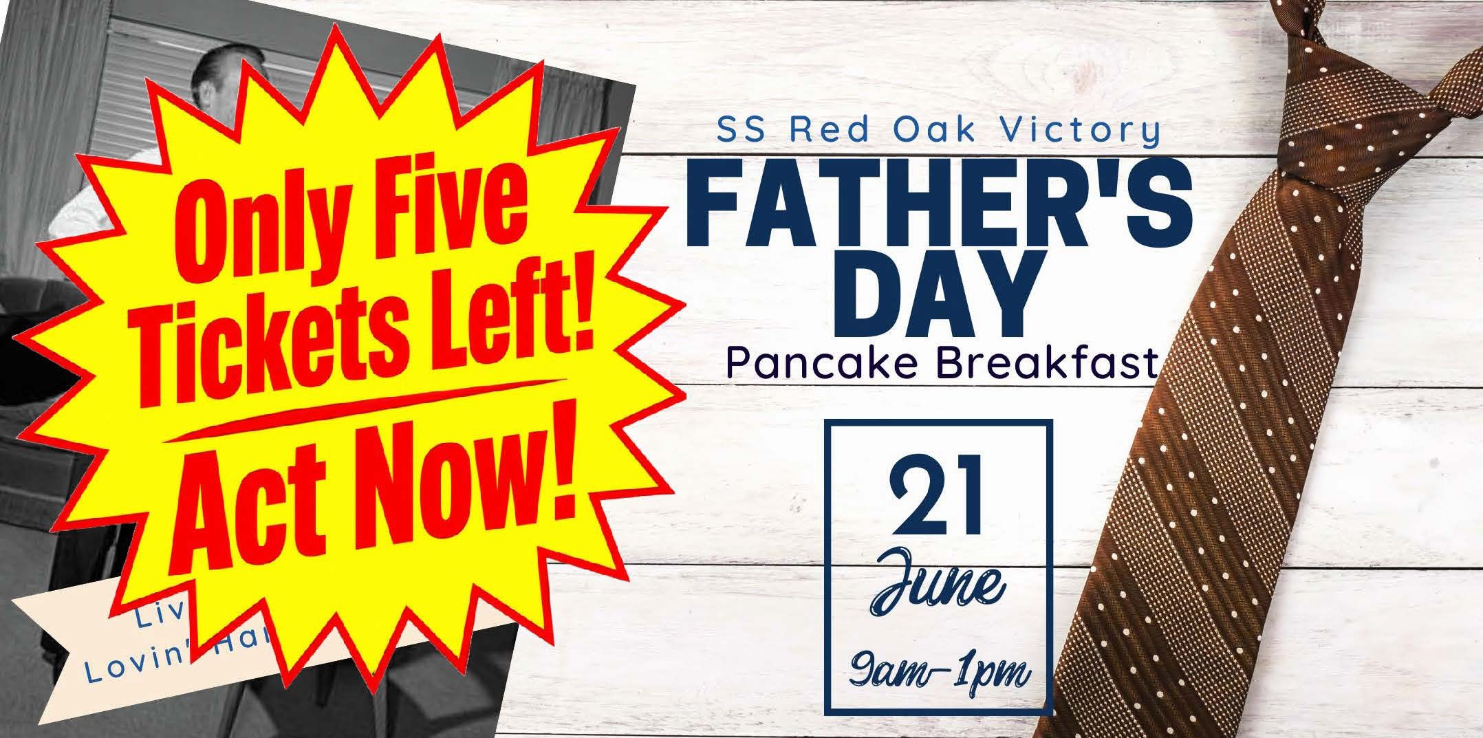 Father’s Day Pancake Breakfast postcard
