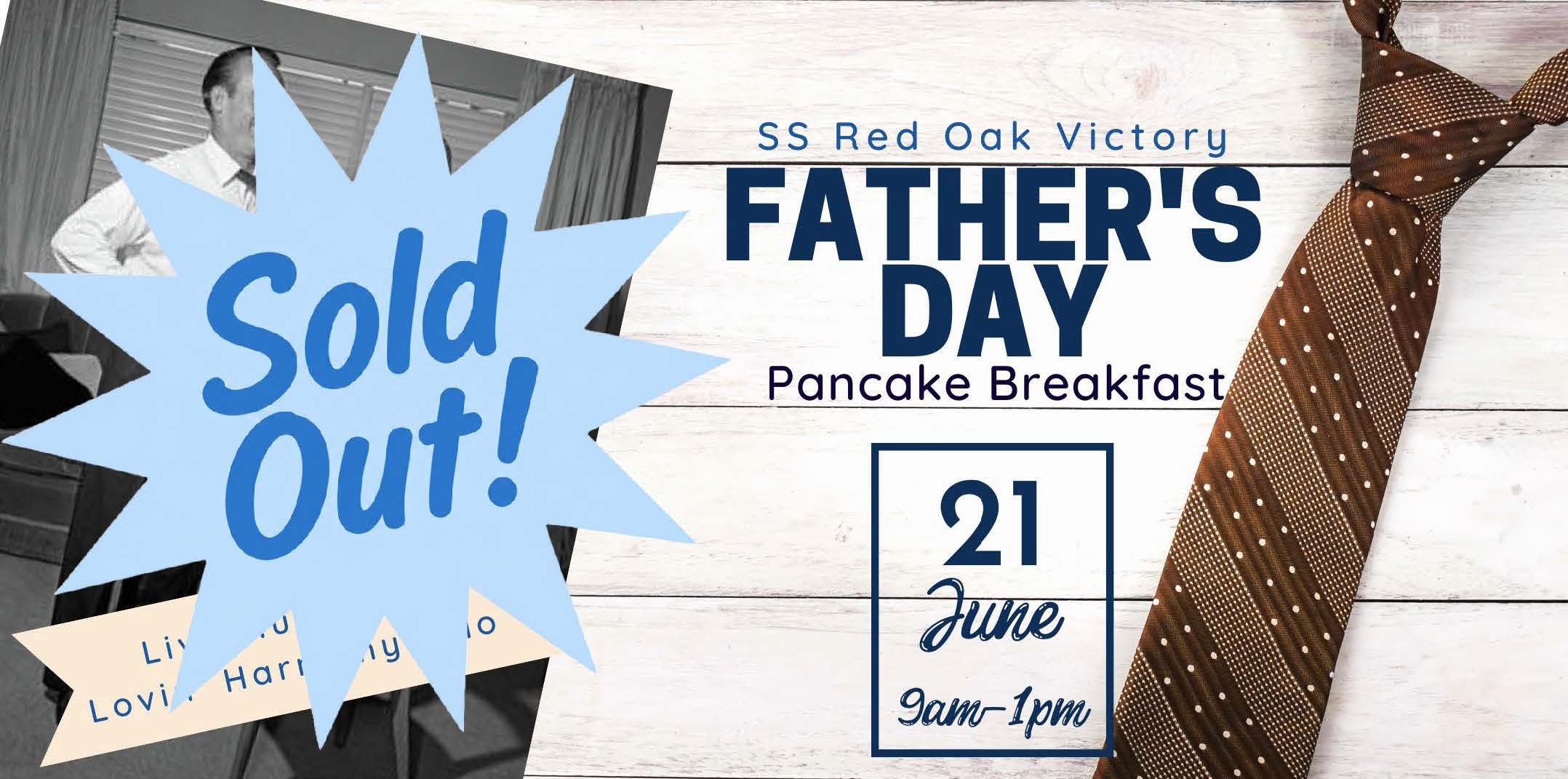 Father’s Day Pancake Breakfast postcard